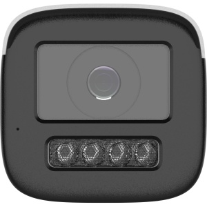 Camera supraveghere IP Hikvision bullet 4MP DS-2CD1B47G3H-LIUF/SL(2.8m) tehnologie ColorVu 3.0 pentru imagini color 24/7, Smart Hybrid Light IR si white, detectie miscare persoane/vehicule, audio bidirectional cu strobe alarm, IP67 - Img 2