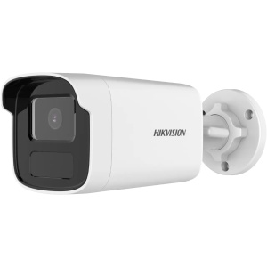 Camera supraveghere IP HikVision Bullet 4MP DS-2CD1T43G2-IUF(4mm), tehnologie Motion Detection 2.0, microfon incorporat, slot card SD 256GB, EXIR 2.0 IR 50m, 120dB WDR, H.265+, protectie IP67, detectie om si vehicul