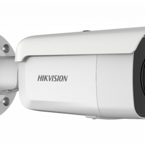 Camera supraveghere IP HikVision Bullet 4MP DS-2CD2T46G2-2I(2.8mm)(C), AcuSense, DarkFighter, IR 60m, WDR 120dB, H.265+, protectie IP67, clasificare om/vehicul, analiza video inteligenta, slot card SD