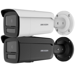 Camera supraveghere IP Hikvision bullet 6MP DS‑2CD2T63G2‑4LI(4mm) AcuSense Smart Hybrid Light, IR+WL 80m, H.265+/H.265/H.264+, 120dB WDR, detectie om/vehicul, microSD, PoE, IP67, IK10