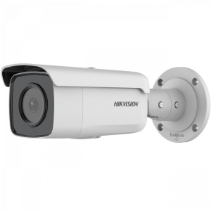 Camera supraveghere IP HikVision bullet 6MP DS-2CD2T66G2-2I(4mm)(C) tehnologie DarkFighter pentru lumina scazuta, AcuSense filtrare om/vehicul, EXIR 2.0 IR 60m, WDR 120dB, H.265+, protectie IP67, slot card, alimentare PoE
