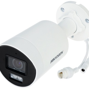 Camera supraveghere IP HikVision bullet 8MP DS-2CD2086G2H-I2U/SL(4mm)(EF), AcuSense DarkFighter, IR up to 40m, strobe light & siren, 120dB WDR, 3D DNR, two-way audio, H.265+/H.265/H.264, microSD, PoE, ONVIF - Img 4