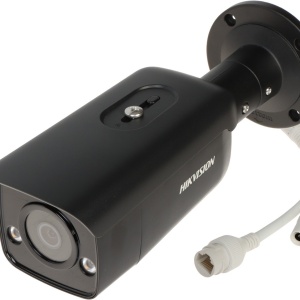 Camera supraveghere IP HikVision bullet 8MP DS-2CD2T87G2-L(2.8mm)(Black) ColorVu, 24/7 imagine color, detectie inteligente persoane si vehicule, H.265+, WDR 130dB, 8MP, imagini clare in lumina puternica - Img 3