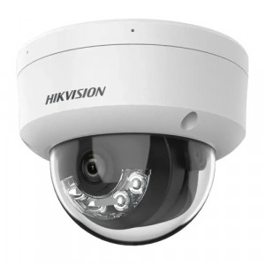 Camera supraveghere IP Hikvision Dome 8MP DS-2CD1183G2-LIUF(2.8mm), tehnologie Smart Hybrid Light, rezolutie 4K Ultra HD, detectie om si vehicul, microfon incorporat, protectie antivandal IK08, slot card 512GB, IP67 - Img 3