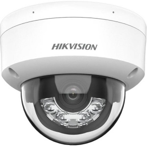 Camera supraveghere IP HikVision dome 8MP DS-2CD2183G2-LI AcuSense, Smart Hybrid Light cu IR și White light, WDR 120dB, microfon dual integrat, H.265+, grad protecție IP67, IK10, slot microSD, ONVIF