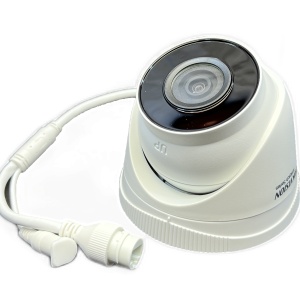 Camera supraveghere IP HikVision HiWatch Turret 2MP HWI-T221H(C)(2.8mm), compresie video H.265+, EXIR IR pana la 30m, protectie IP67, digital WDR, 3D DNR, alimentare PoE, carcasa metal si plastic, ONVIF - Img 2
