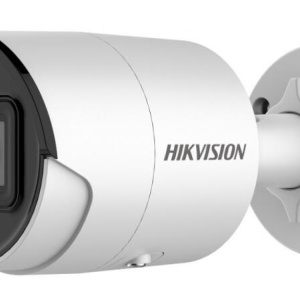 Camera supraveghere IP HikVision Mini Bullet 4MP DS-2CD2046G2-I(2.8mm)(C), AcuSense, DarkFighter, IR 40m, WDR 120dB, H.265+, protectie IP67, clasificare om/vehicul, analiza video inteligenta, slot card SD