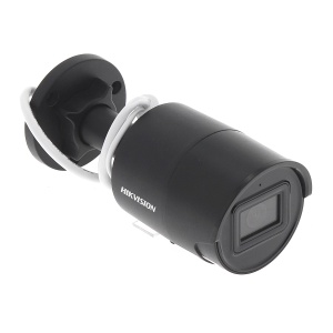 Camera supraveghere IP HikVision mini bullet 4MP DS-2CD2046G2-IU(2.8mm)(C)(Black), tehnologie DarkFighter, WDR 120dB, H.265+, microfon incorporat, protectie IP67, finisaj negru, analiza Deep Learning, clasificare om/vehicul - Img 4