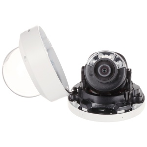 Camera supraveghere IP Hikvision mini dome 8MP DS‑2CD2187G3‑LIY(2.8 mm), ColorVu cu Smart Hybrid Light, AcuSense detectie persoane si vehicule, WDR adaptiv, audio bidirectional dual‑microfon, H.265+, microSD 512 GB, IP67 si IK10 - Img 2