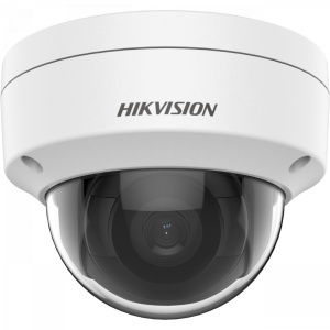 Camera supraveghere IP HikVision Turret 4MP DS-2CD1347G0-LUF(2.8mm) ColorVu, imagini color 24/7, microfon incorporat, lumina alba 30m, H.265+, protectie IP67, slot card SD, senzor performant Low Light