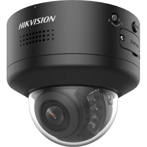 Camera supraveghere IP HikVision turret 8MP DS-2CD2787G2H-LIPTRZS2U/SL(2812)OSTDBLK, motorized PTZ, ColorVu 24/7, Smart Hybrid Light, IR & White light, True WDR130dB, deep learning human/vehicle, dual-microfon, active strobe/audio, IP66, IK10 - Img 2