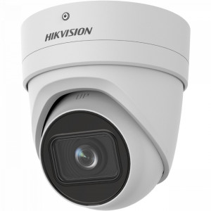 Camera Supraveghere IP HikVision turret 8MP DS-2CD2H86G2-IZS, Lentila Varifocala Motorizata (2.8-12mm), DarkFighter, WDR 120dB, Audio/Alarm I/O, IP66, protectie anti-vandal IK10