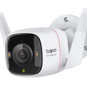 Camera supraveghere Wi-Fi TP-Link bullet 2K QHD Tapo C325WB, ColorPro Night Vision, lentila F1.0, senzor 1/1.79, detectie AI persoane si vehicule, slot card 512GB, protectie IP66, Ethernet, unghi vizual 131 grade