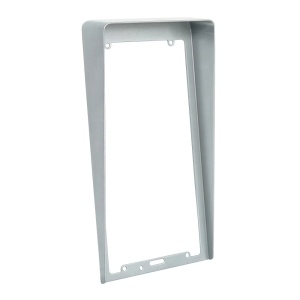 Capacul de protectie ploaie HikVision DS-KABV8113-RS/Flush, pentru post exterior seria KV8113, montaj aplicat pe suprafata, material otel SECC rezistent, protectie intemperii, culoare argintiu, instalare rapida - Img 3