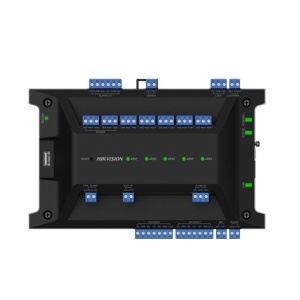 Centrala control acces Hikvision DS-K2701X(P), 1 usa, extensibila la 125 usi, management Web fara software, redundanta RS-485, functii Interlock si Anti-Passback, suport baterie backup, carcasa cu sursa de alimentare