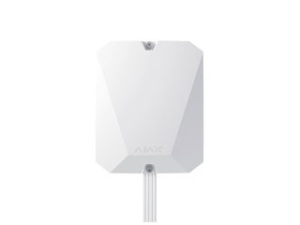 Centrala efractie hibrida Ajax Superior Hub Hybrid (4G) (White), 8 linii Fibra, Jeweller, Wings, Ethernet, 2x SIM 4G/LTE, suporta 100 dispozitive, 32 scenarii, 2000m, autonomie 60h, Grade 3