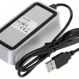 Cititor amprente USB HikVision DS-K1F820-F pentru inrolare, senzor optic rezistent la zgarieturi, instalare Plug-and-Play fara driver, compatibil Windows 11/10/7, conexiune USB 2.0, design compact si ergonomic - Img 5