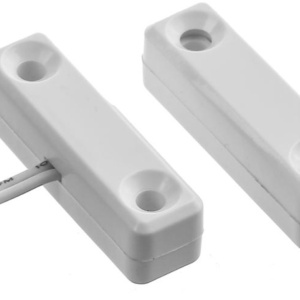Contact magnetic OEM ND-MC21S-W-10, accesoriu sisteme alarma, material plastic robust, dimensiuni 35x10x10 mm, design compact pentru usi si ferestre, compatibil cu centrale efractie si kituri securitate