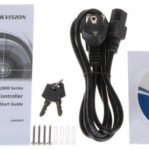 Controller acces HikVision DS-K2804 pentru 4 usi, interfata Wiegand 26/34, intrare buton iesire, contact magnetic si iesire alarma, consum redus, alimentare 100-240 VAC inclusa, temperatura operare -20 pana la +65 grade - Img 4
