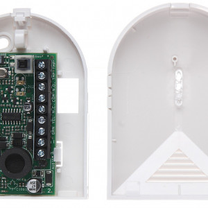 Detector de geam spart Paradox Glasstrek DG457, detectie 9m, 90 grade, analiza audio si infrasonica, 7 filtre digitale, sensibilitate reglabila, mod operare releu sau Combus EVO, imunitate RFI/EMI, certificat Grad 2 - Img 4