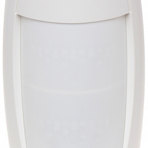 Detector de miscare digital Paradox DG75, 2x dual PIR, imunitate animale 40kg, 11x11m, 90 grade, algoritm Digital Shield, optica de inalta performanta, releu NC, protectie RFI/EMI, certificare EN Grad 2