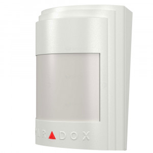 Detector de miscare digital Paradox DM60 conectare pe BUS, senzor QUAD cu detectie digitala dual opusa, tehnologie Scut Digital (Digital Shield), procesare Auto Pulse, detectie 12x12m, unghi 110°, protectie EMI/RFI - Img 2