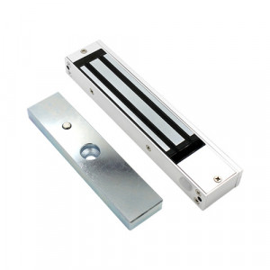 Electromagnet forta retinere 180kgf OEM CSE-180P-S seria PRO, bobina 100% CUPRU, senzor monitorizare stare, montaj aparent, alimentare duala 12V/24V, design robust pentru control acces