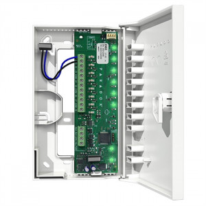 Modul de extensie 8 zone pe fir Paradox ZX82, compatibil seriile Spectra SP, Magellan MG si Digiplex EVO, conexiune bus 4 fire, LED-uri stare zone si alimentare, tamper inclus, upgrade firmware - Img 2