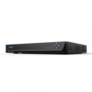 NVR 36 canale Reolink NVS36, rezolutie pana la 16MP, capacitate stocare 48TB, include 3 sloturi HDD, 8 intrari si 4 iesiri alarma, audio bidirectional, compresiune H.265, gestionare centralizata pentru camere IP