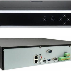 NVR HikVision 32 canale 4K DS-7732NI-I4(B), decodare pana la 32MP, 2 iesiri HDMI independente, suporta 4 HDD, compatibil camere termice/fisheye/LPR/numarare persoane, tehnologie avansata streaming, format 1.5U - Img 3