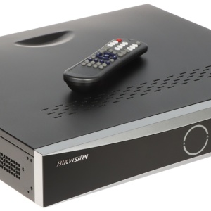 NVR HikVision Pro AcuSense 16 canale DS-7716NXI-K4/16P, 16 Porturi PoE Plug and Play, Rezolutie 4K, Tehnologie Deep Learning, Latime banda 160 Mbps, Suporta 4 HDD SATA, Format H.265+, Protectie perimetrala - Img 3