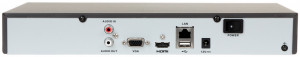 NVR IP HikVision DS-7608NI-K1(B), 8 canale, rezolutie 4K UHD, latime banda 80Mbps, compresie H.265+, suporta 1 HDD, iesiri video independente HDMI si VGA, decodare 4 canale la 1080p, management prin Hik-Connect, format 1U - Img 2