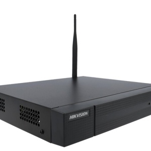 NVR IP Wi-Fi 4 canale Hikvision HiWatch HWN-2104MH-W(C), rezolutie 4MP, compresie H.265+, conexiune wireless automata, suporta 1 HDD pana la 6TB, iesire HDMI/VGA, management prin aplicatia Hik-Connect