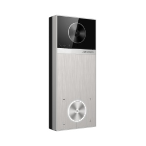 Post exterior videointerfon IP HikVision DS‑KV6114‑MWBE1 4 MP 2688×1520 @ TCP/IP, camera cu unghi 150° & IR până la 3 m, Wi‑Fi6 & Bluetooth, card M1, două relee yala, audio bidirecțional, IP65, Hik‑Connect - Img 3