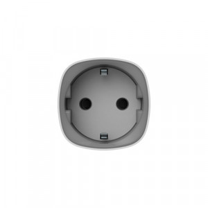 Priza inteligenta wireless Ajax Socket (type F) Jeweller, monitorizare consum energie, sarcina maxima 2.5kW (11A), protectie supratensiune si temperatura, control prin aplicatie, scenarii automatizare, LED RGB, 868MHz