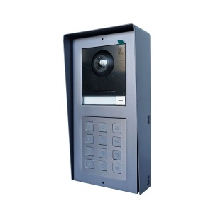 Protectie ploaie HikVision DS-KABD8003-RS2, montaj aplicat pentru 2 module videointerfon, compatibil DS-KD8003-IME1 si DS-KD8003-IME2, material otel SECC, design rezistent, protectie intemperii, finisaj profesional - Img 3