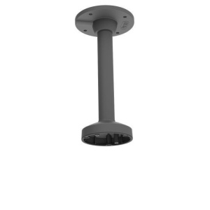 Suport camera Hikvision pendant mount DS‑1271ZJ‑120(Black) din aluminiu, pentru montaj suspendat camere dome, rezistent exterior/interior, Ø150 mm × 543 mm, greutate 1290 g