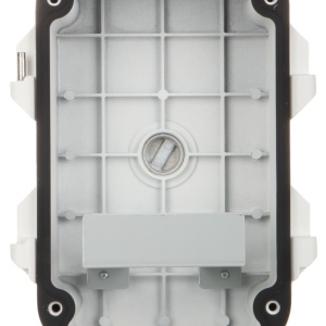 Suport de perete HikVision DS-1604ZJ-BOX pentru camere PTZ Speed Dome, doza de jonctiune inclusa, material aliaj de aluminiu, iesire cabluri spate si jos, carlig pentru cablu siguranta, montaj profesional exterior - Img 8