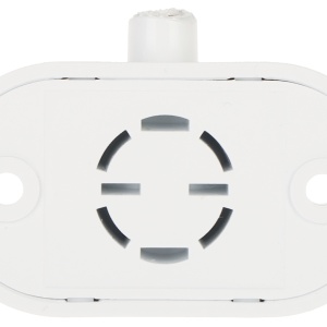 Suport detector miscare Hikvision AX PRO DS-PDB-IN-Universal de perete si tavan, unghi ajustare orizontal 80 grade, unghi ajustare vertical 90 grade, material PC rezistent, dimensiuni compacte, montaj facil, design discret, culoare alb - Img 4