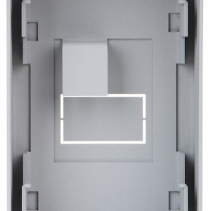 Suport montaj pe perete HikVision DS-KAB02 pentru post exterior videointerfon seria DS-KV8X02-IM, fabricat din otel inoxidabil SUS201, design ergonomic si robust, rezistent la coroziune, instalare simpla si sigura - Img 2