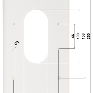 Suport stalp vertical HikVision DS-1475ZJ-SUS, montaj camere Bullet si Dome, material otel inoxidabil, culoare Hikvision White, design robust pentru exterior, compatibilitate universala accesorii, prindere sigura - Img 2