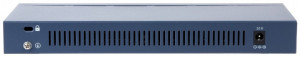 Switch PoE unmanaged HikVision DS-3E0109P-E, 8 porturi Fast Ethernet PoE, 1 port Uplink, transmisie pana la 300m, functia VIP port, protectie supratensiune 6KV, Intelligent PoE Management, carcasa metalica - Img 4