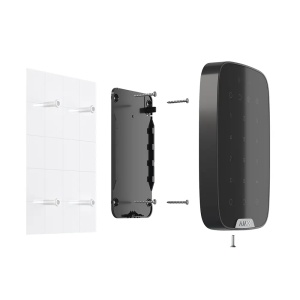 Tastatura control wireless Ajax KeyPad Jeweller, comunicare bidirectionala, raza semnal 1700m, protectie anti-sabotaj si criptare, coduri de acces personalizate, functie panica, culoare negru, design slim - Img 5