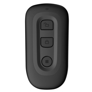Telecomanda bariera auto Hikvision DS-TMG012-A1, compatibila cu bariera DS-TMG320-MR si seriile 52 si 42, distanta de actionare in aer liber pana la 50 metri si in spatii inchise pana la 30 metri, culoare gri, dimensiuni 80x40x16mm, greutate 0.03kg