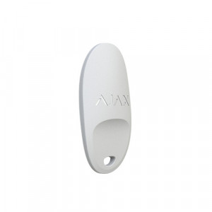 Telecomanda wireless Ajax SpaceControl Jeweller, 4 butoane, buton panica, armare/dezarmare/mod noapte, protectie la apasare accidentala, distanta 1300m, criptare dinamica, baterie CR2032 inclusa, autonomie pana la 5 ani - Img 2