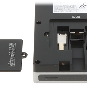 Terminal control acces Hikvision DS-K1T502DBWX-C Pro Series, functii videointerfon SIP, cititor card si PIN, IP65 si IK09, carcasa aliaj zinc, Wi-Fi, Bluetooth, port Wiegand si RS-485, slot card 256GB, Hik-Connect - Img 5