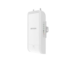 Bridge wireless outdoor HikVision DS‑3WF0FA‑5AC/O, 867 Mbps 802.11ac, antene integrate 8 dBi 2×2 MIMO, PoE 802.3af, transmisie fara fir pana la 1 km, management topologie vizualizat, alarma push in timp real