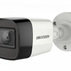 Camera Analogica Hikvision bullet 2MP DS-2CE16D0T-ITPF(2.8mm), Full HD, tehnologie 4 in 1 (TVI/AHD/CVI/CVBS), Smart IR 25m, protectie exterior IP67, carcasa rezistenta, comutare rapida a semnalului