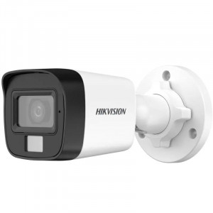 Camera HikVision Analog 6MP Smart Hybrid Light cu microfon incorporat Fixed Mini Bullet DS-2CE16K0T-LPFS