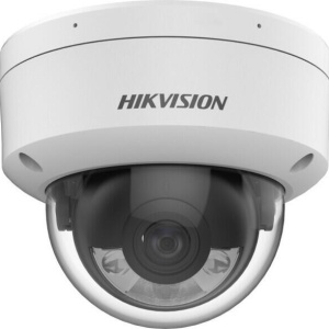 Camera HikVision IP 4MP ColorVU cu microfon incorporat Fixed Dome DS-2CD2143G2-LSU-2.8mm